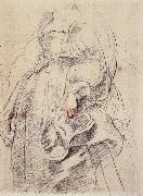 Peter Paul Rubens Girl sketch china oil painting artist